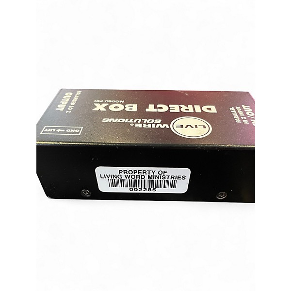 Used Livewire DI Box Direct Box