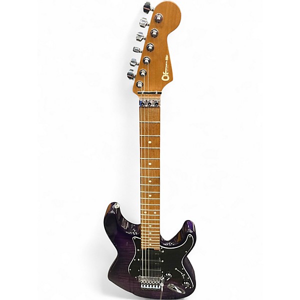Used Charvel MARCO SFOGLI PRO MOD SO CAL STYLE 1 HSS Trans Purple Solid Body Electric Guitar
