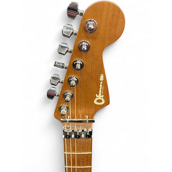 Used Charvel MARCO SFOGLI PRO MOD SO CAL STYLE 1 HSS Trans Purple Solid Body Electric Guitar