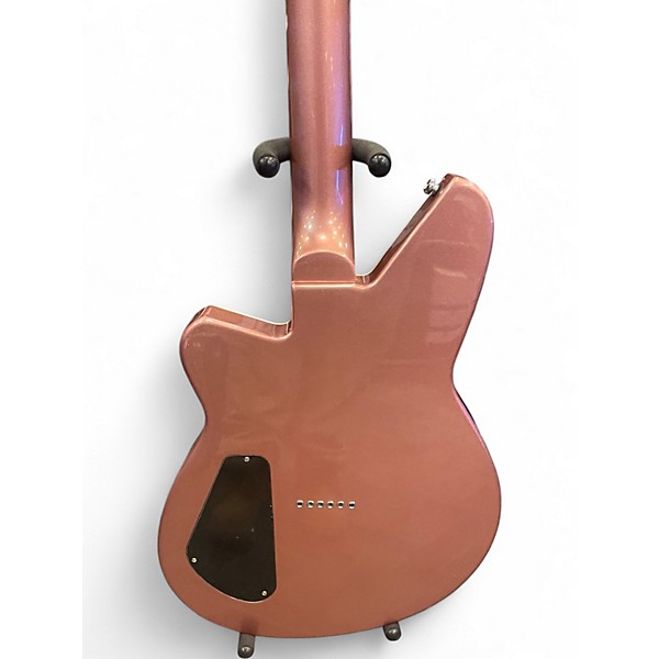 Used Reverend Airways 12 String Pink Hollow Body Electric Guitar