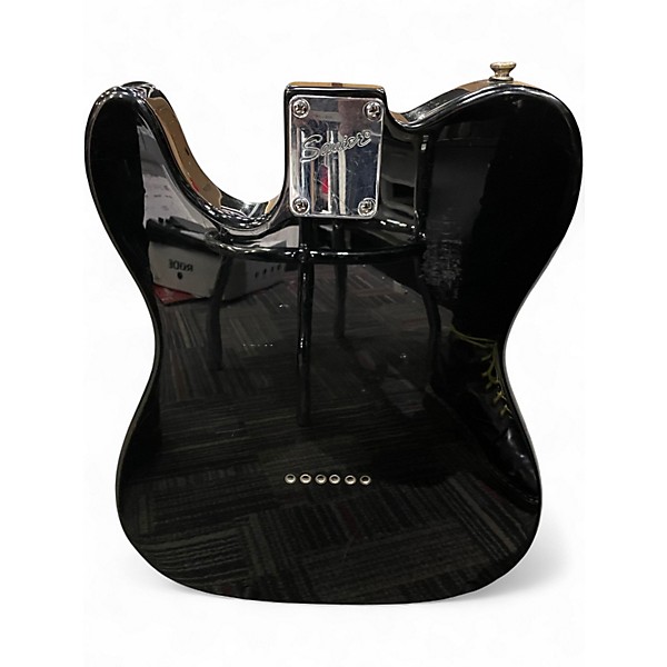 Used Fender squier telecaster Black Solid Body Electric Guitar