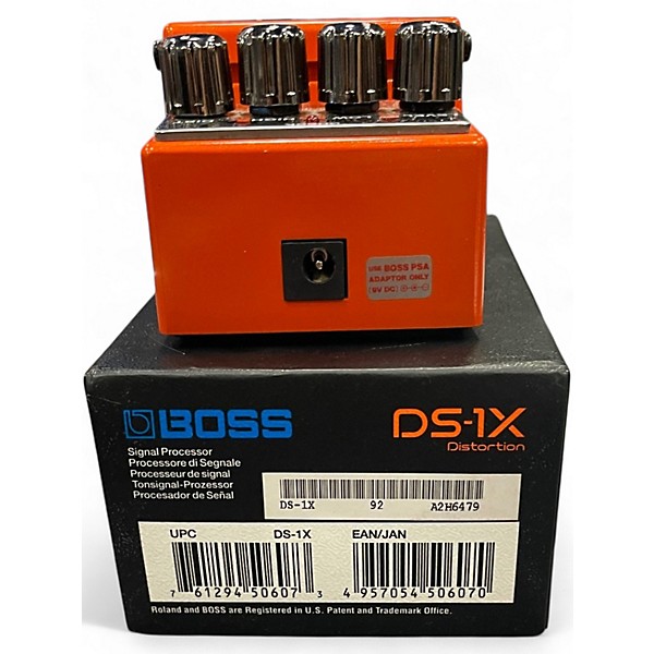 Used BOSS DS1X Distortion Effect Pedal