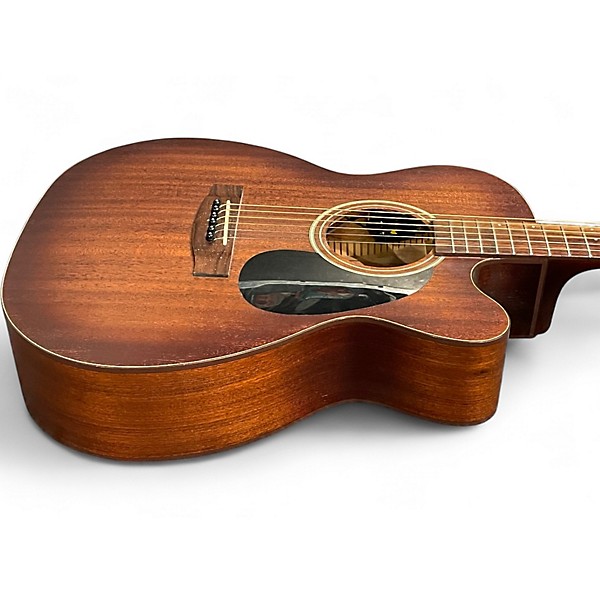 Used 2018 Mitchell T333CE Trans Brown Acoustic Electric Guitar