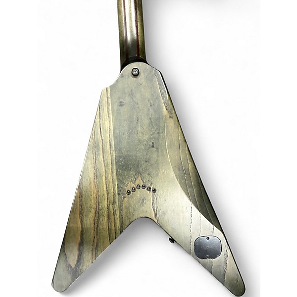 Used Schecter Guitar Research C1 Apocalypse V GREEN Solid Body Electric Guitar