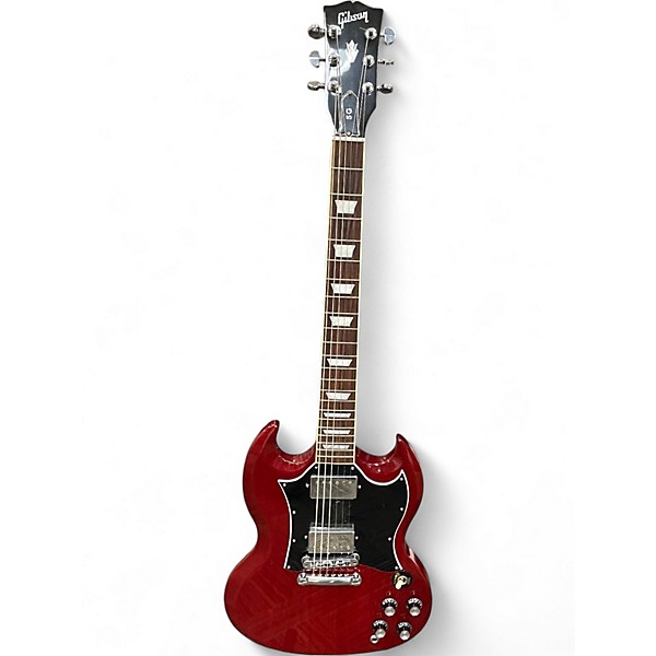 Used Gibson SG Standard Cherry Solid Body Electric Guitar