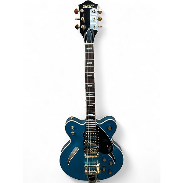 Used Gretsch Guitars CAT CB 3PU Riviera Blue Solid Body Electric Guitar