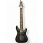 Used Schecter Guitar Research Damien Platinum Pro 8 Black Solid Body Electric Guitar thumbnail