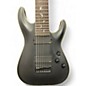 Used Schecter Guitar Research Damien Platinum Pro 8 Black Solid Body Electric Guitar