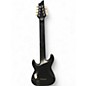 Used Schecter Guitar Research Damien Platinum Pro 8 Black Solid Body Electric Guitar