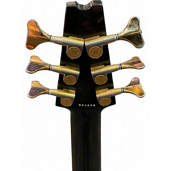 Used Modulus Guitars QUANTUM Q6 GREEN Electric Bass Guitar