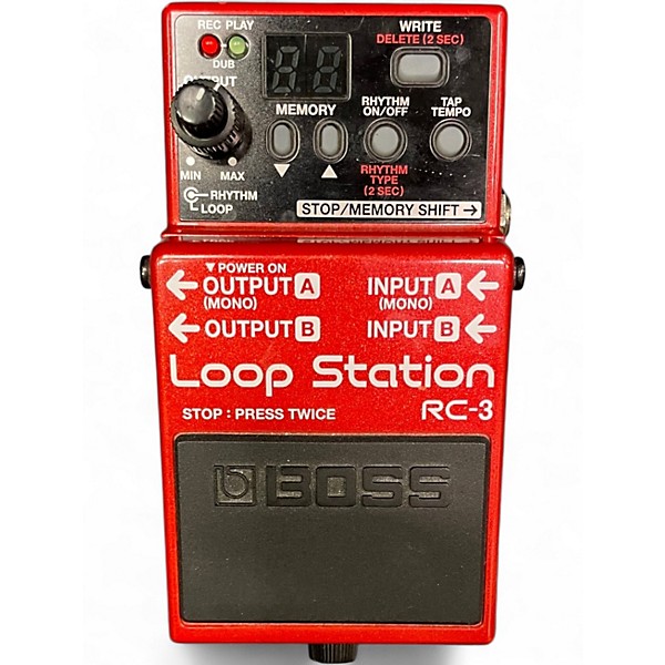 Used BOSS RC3 Loop Station Pedal | Guitar Center