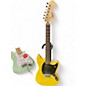 Used Squier Bullet Mustang HH Yellow Solid Body Electric Guitar thumbnail