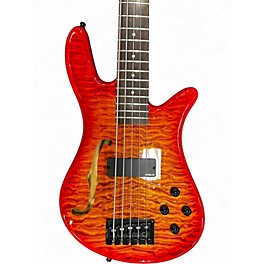 Used Spector core 5 Amber Electric Bass Guitar