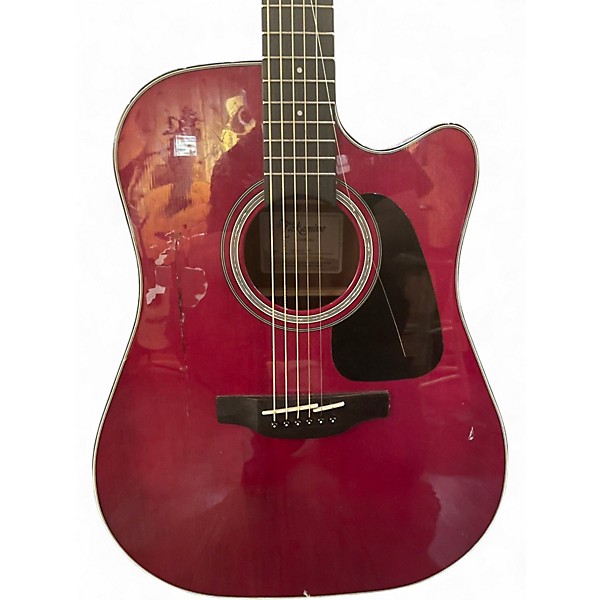 Used Takamine GD30CE Wine Red Acoustic Electric Guitar