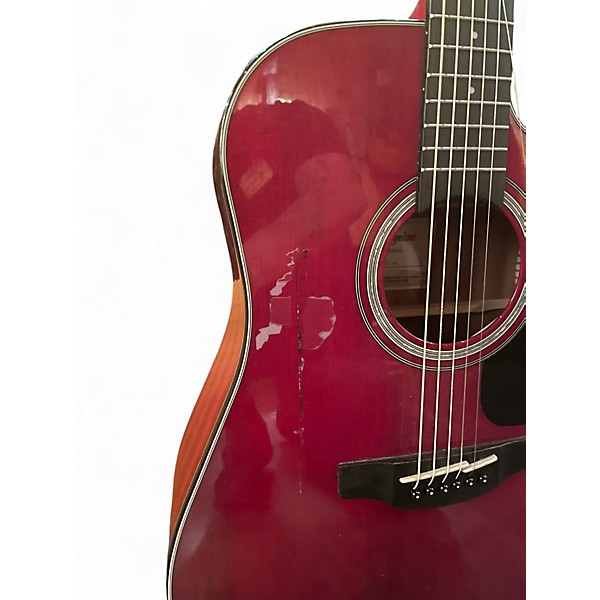 Used Takamine GD30CE Wine Red Acoustic Electric Guitar