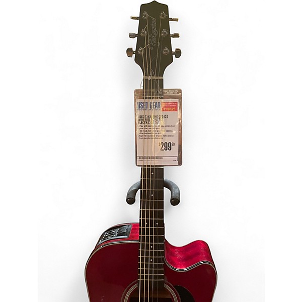 Used Takamine GD30CE Wine Red Acoustic Electric Guitar