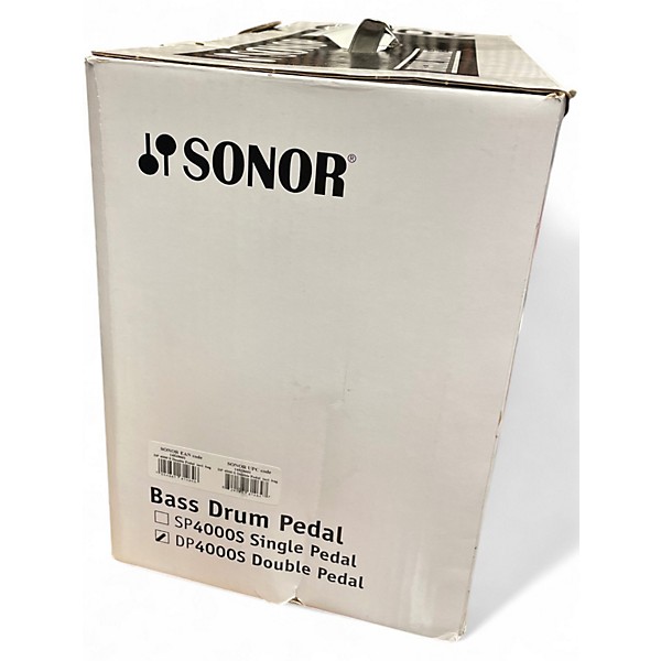 Used SONOR DP4000S Double Bass Drum Pedal