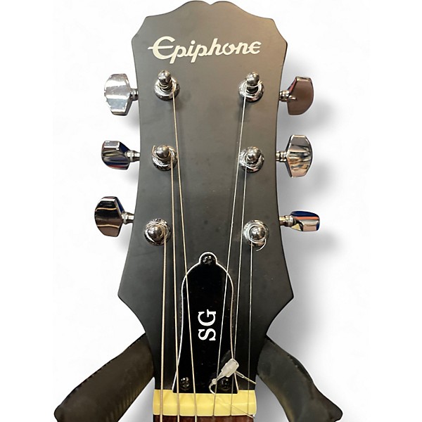 Used Epiphone SG Standard Natural Solid Body Electric Guitar