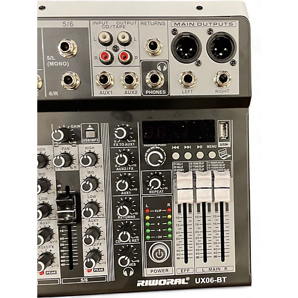 Used Riworal 6 channel Digital Mixer
