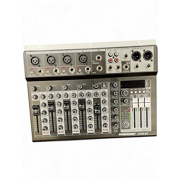 Used Riworal 6 channel Digital Mixer