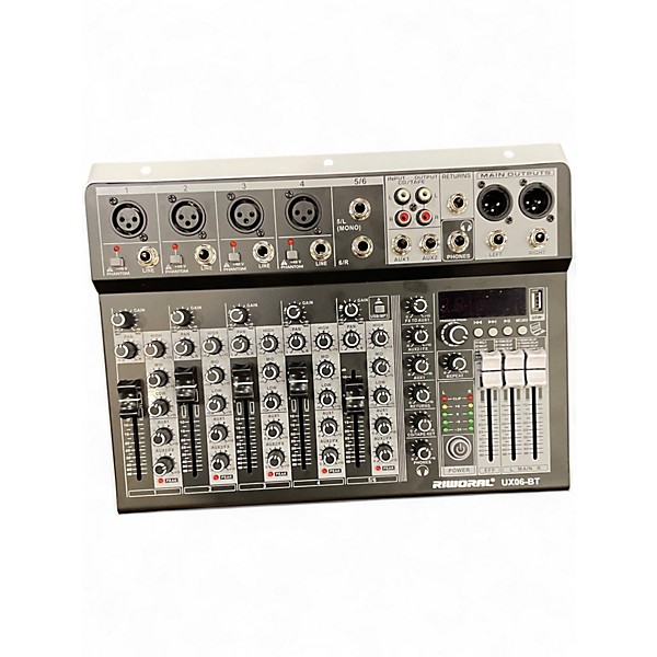 Used Riworal 6 channel Digital Mixer