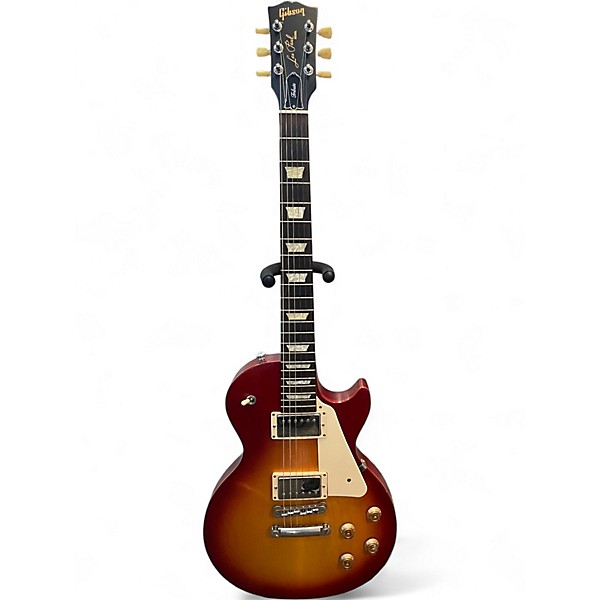 Used Gibson Les Paul Studio Tribute Satin Cherry Burst Solid Body Electric Guitar