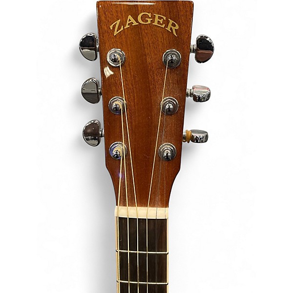 Used Zagar CAD 50 CE Natural Acoustic Guitar