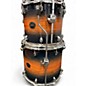 Used Mapex 5 Piece Armory Caribbean Burst Drum Kit