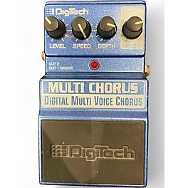Used DigiTech MULTI CHORUS Effect Pedal