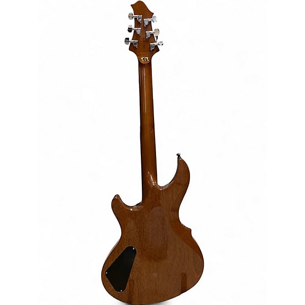 Used 2015 ESP CUSTOM SHOP MYSTIQUE FRX HYBRID CUSTOM BUILD RED GREY BURST Solid Body Electric Guitar