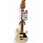Used Ernie Ball Music Man Valentine Translucent Buttermilk Solid Body Electric Guitar thumbnail
