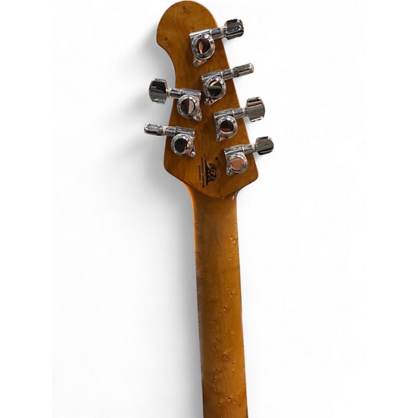 Used Ernie Ball Music Man Valentine Translucent Buttermilk Solid Body Electric Guitar