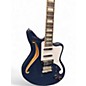 Used D'Angelico Premier Series Bedford SH Limited-Edition Baltic Blue Hollow Body Electric Guitar