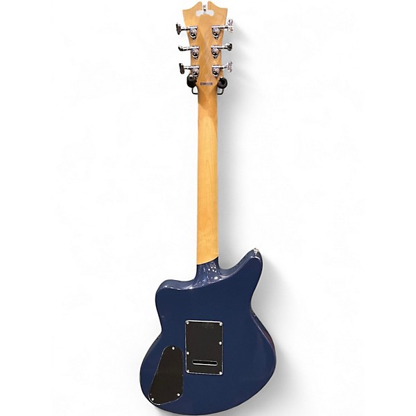 Used D'Angelico Premier Series Bedford SH Limited-Edition Baltic Blue Hollow Body Electric Guitar