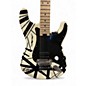 Used EVH Striped Series '78 Eruption Black and White Solid Body Electric Guitar