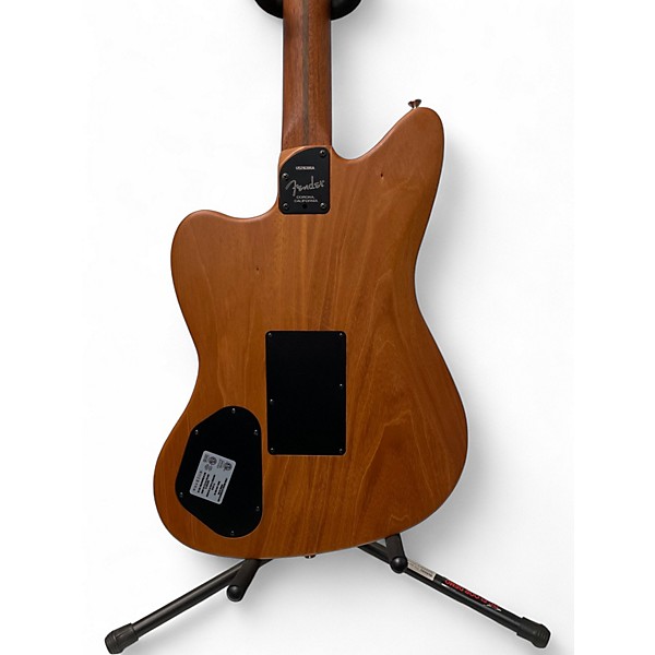 Used Fender American Acoustasonic Jazzmaster Acoustic-Electric Guitar Artic White Acoustic Electric Guitar