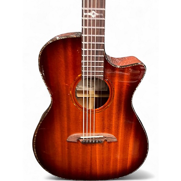 Used Alvarez MG66CE Tobacco Sunburst Acoustic Electric Guitar