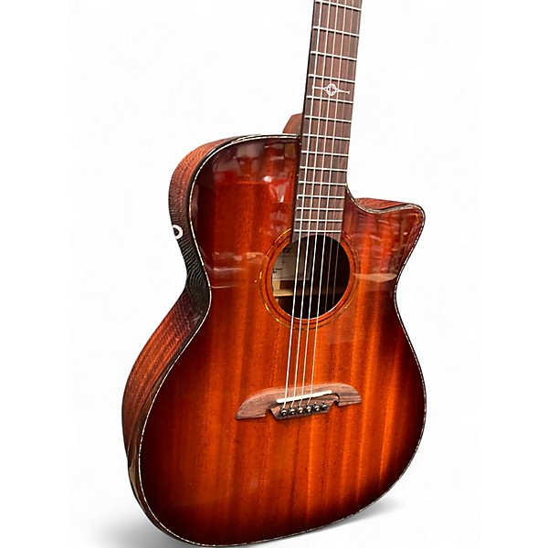 Used Alvarez MG66CE Tobacco Sunburst Acoustic Electric Guitar