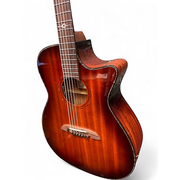 Used Alvarez MG66CE Tobacco Sunburst Acoustic Electric Guitar