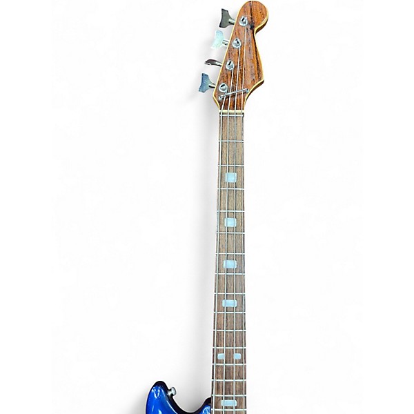 Vintage 1960s Teisco EB120 electric blue Electric Bass Guitar