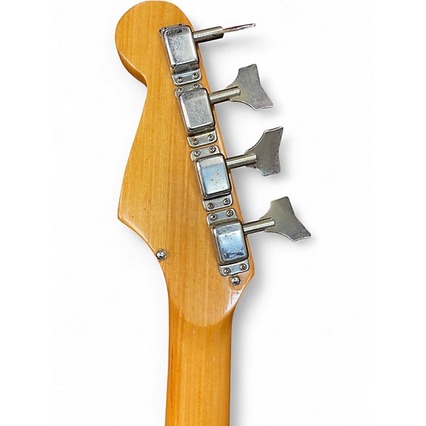 Vintage 1960s Teisco EB120 electric blue Electric Bass Guitar