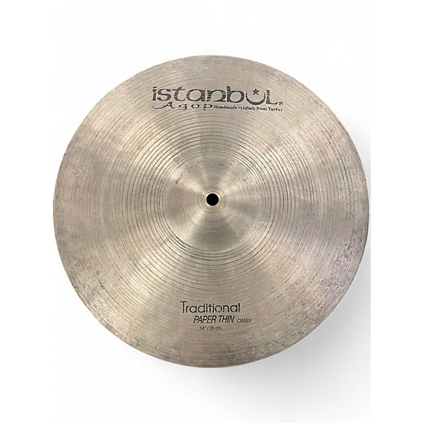Used Istanbul Agop 14in Traditional Paper Thin Cymbal