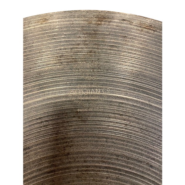 Used 1960s Zildjian 14in Avedis Hi Hat Bottom Cymbal