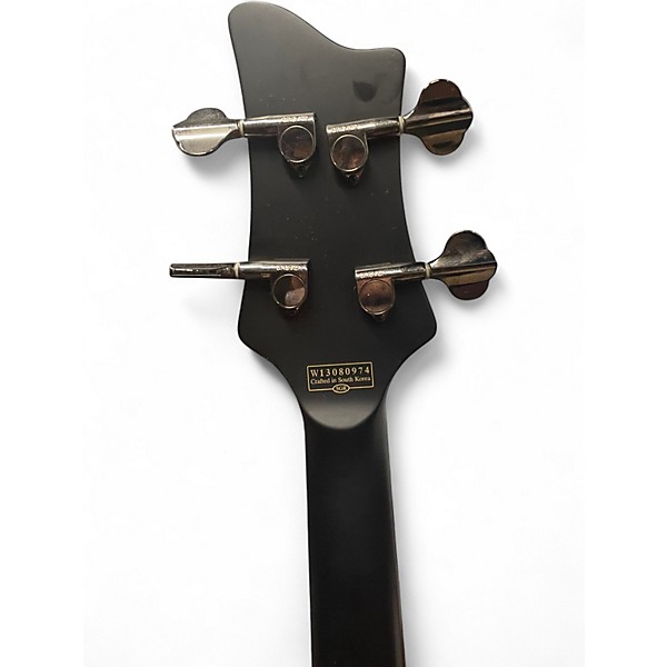 Used Schecter Guitar Research Diamond Series Sixx Bass Satin Black Electric Bass Guitar