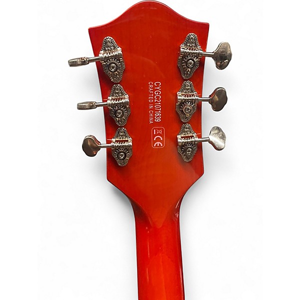 Used Gretsch Guitars G5420T Electromatic Orange Hollow Body Electric Guitar