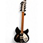 Vintage 1990 Rickenbacker 330 Black Hollow Body Electric Guitar thumbnail