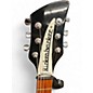 Vintage 1990 Rickenbacker 330 Black Hollow Body Electric Guitar