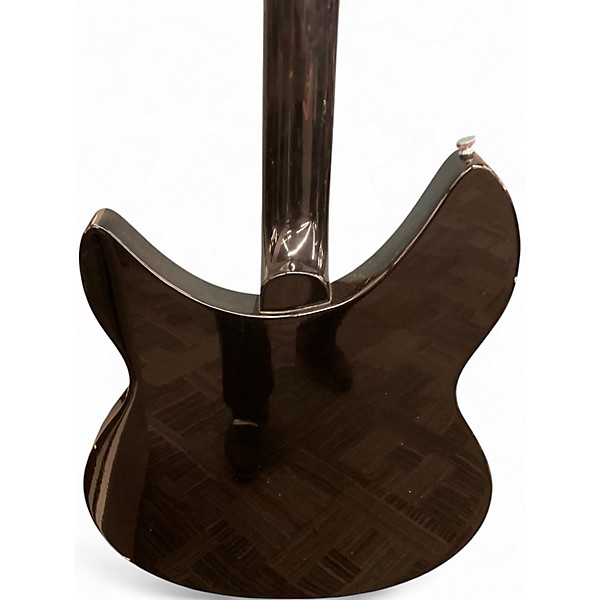 Vintage 1990 Rickenbacker 330 Black Hollow Body Electric Guitar