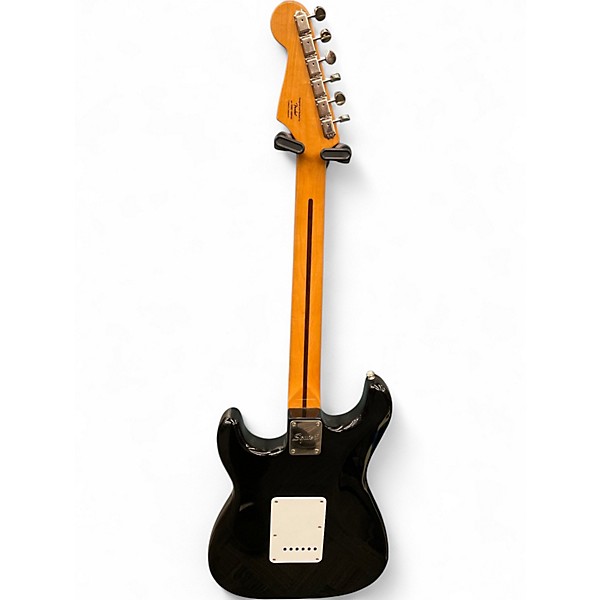 Used Squier Classic Vibe 1950S Stratocaster Black Solid Body Electric Guitar