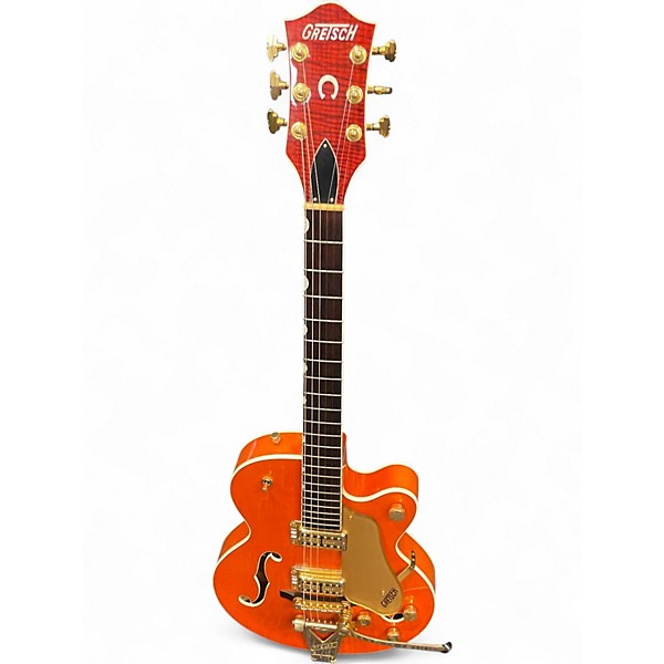Used Gretsch Guitars 6120 jr2 Orange Hollow Body Electric Guitar